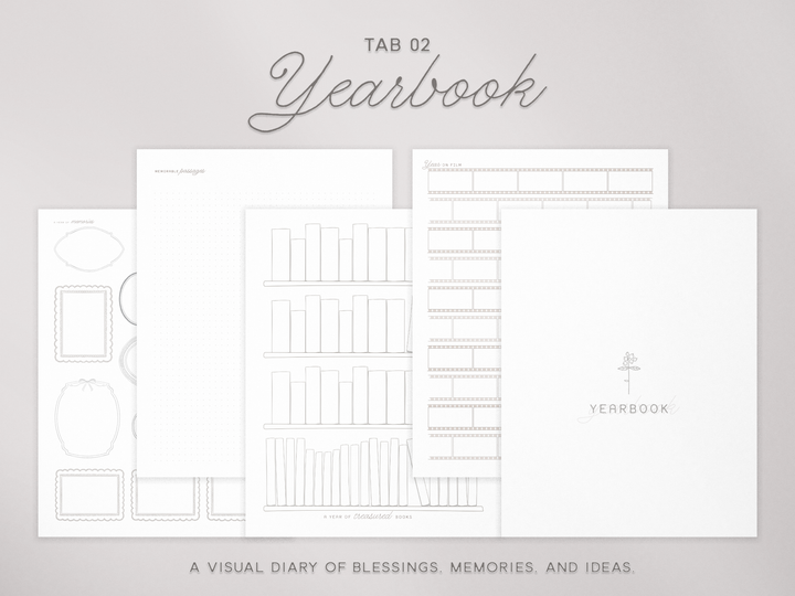 PREVIEW THE PLANNER SECTIONS