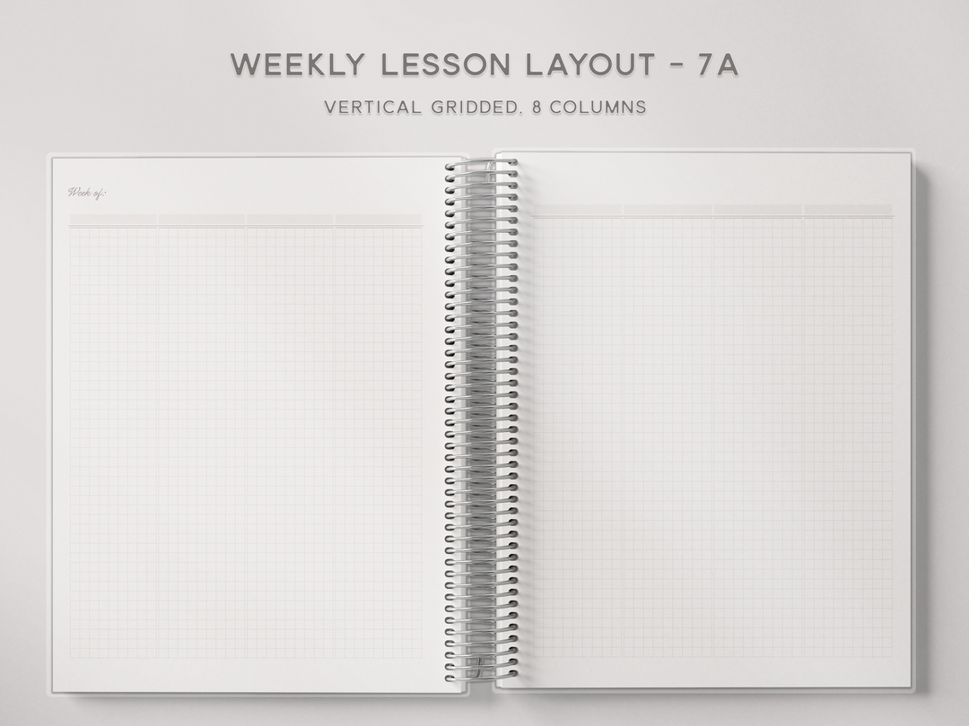 Weekly Lesson Layouts