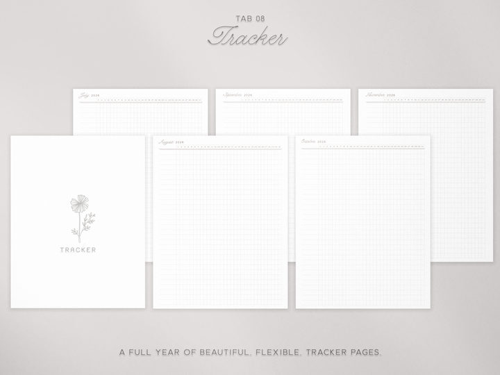 PREVIEW THE PLANNER SECTIONS
