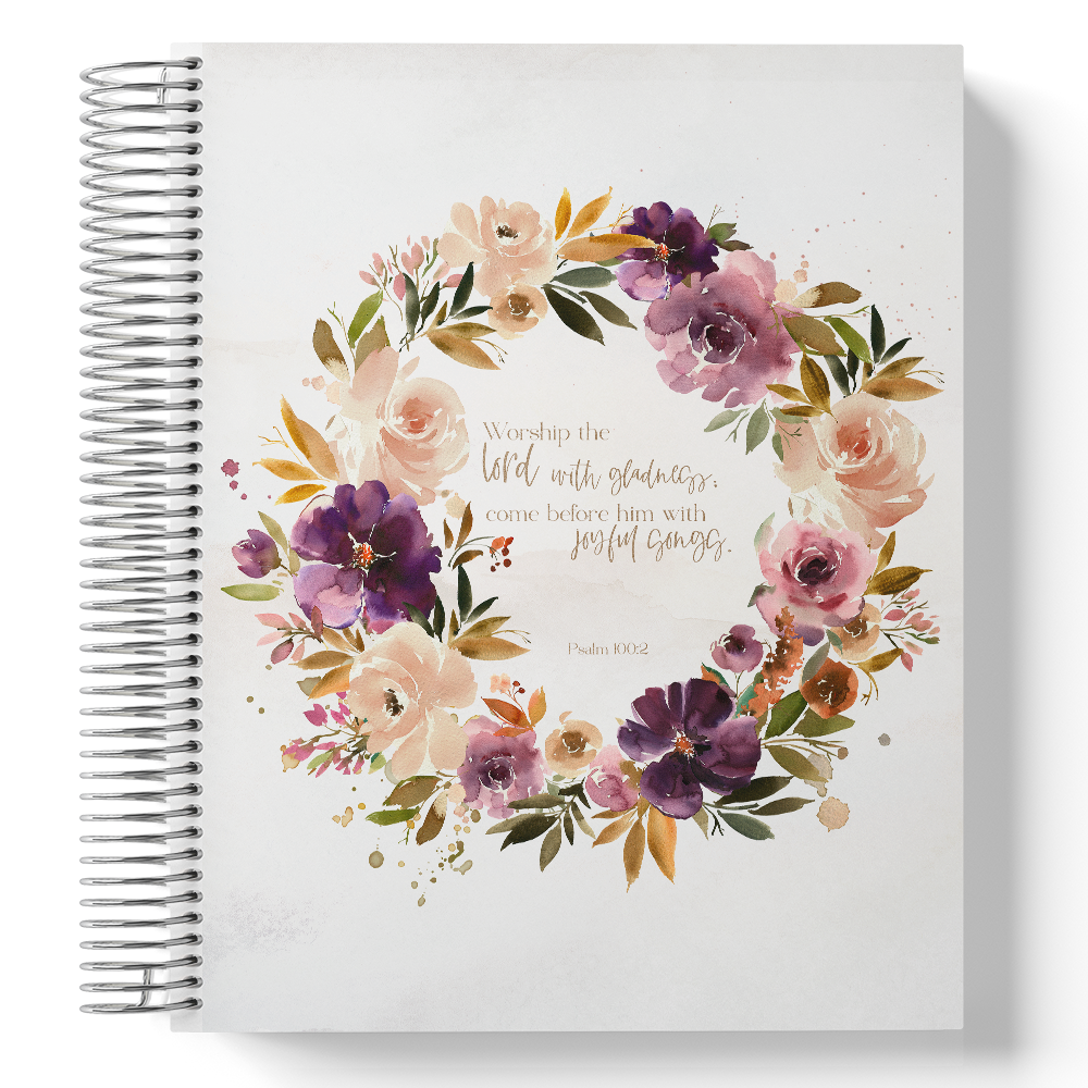 ₁₀. "Worship with Gladness"  Classic CM Planner