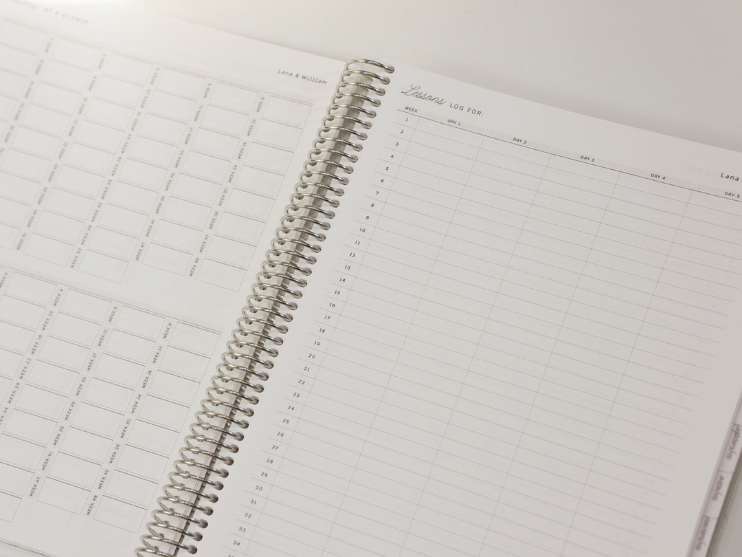 Charlotte Mason Homeschool Planner
