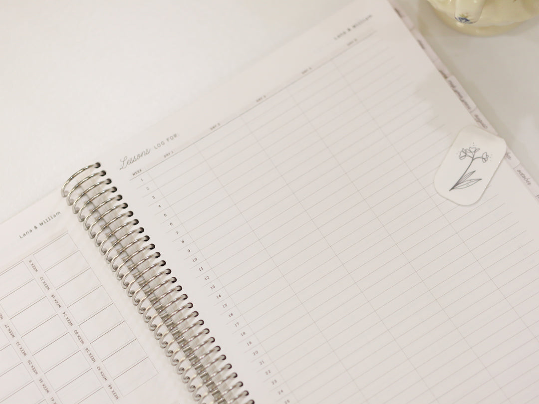 Charlotte Mason Homeschool Planner