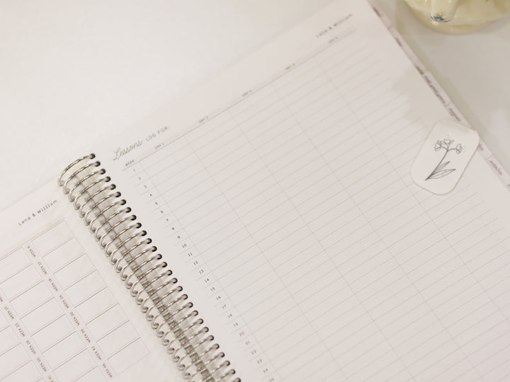 Charlotte Mason Homeschool Planner
