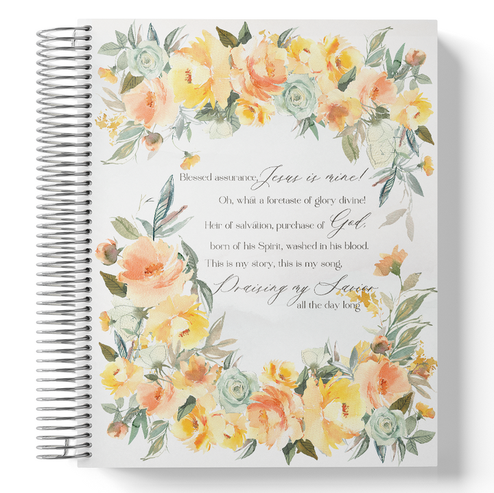 ₂₀. "Blessed Assurance" Simple CM Planner