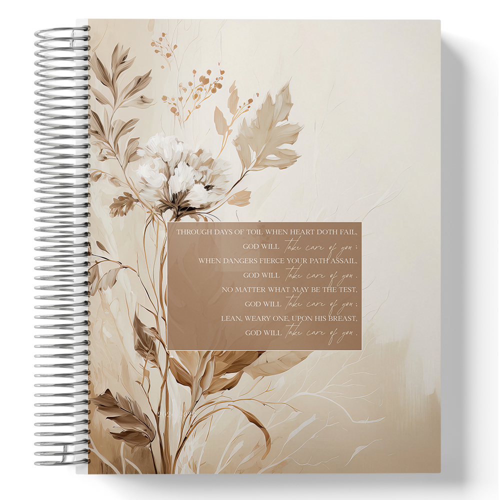 ₂₄.₁₃ "God will take care of you" Simple CM Planner