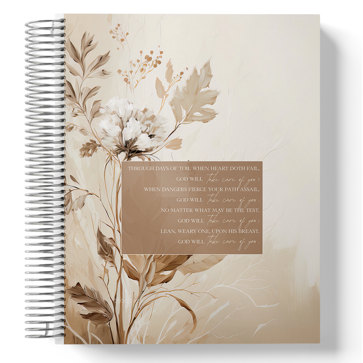 ₂₄.₁₃ "God will take care of you" Simple CM Planner