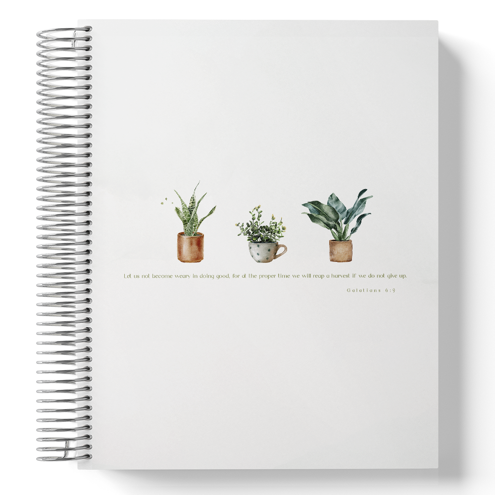 ₄. "Let us not become weary"  Classic CM Planner