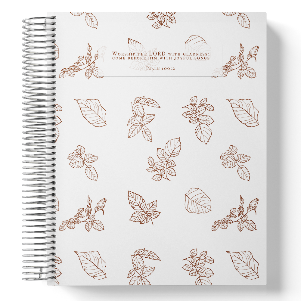 "With Gladness" Simple CM Planner