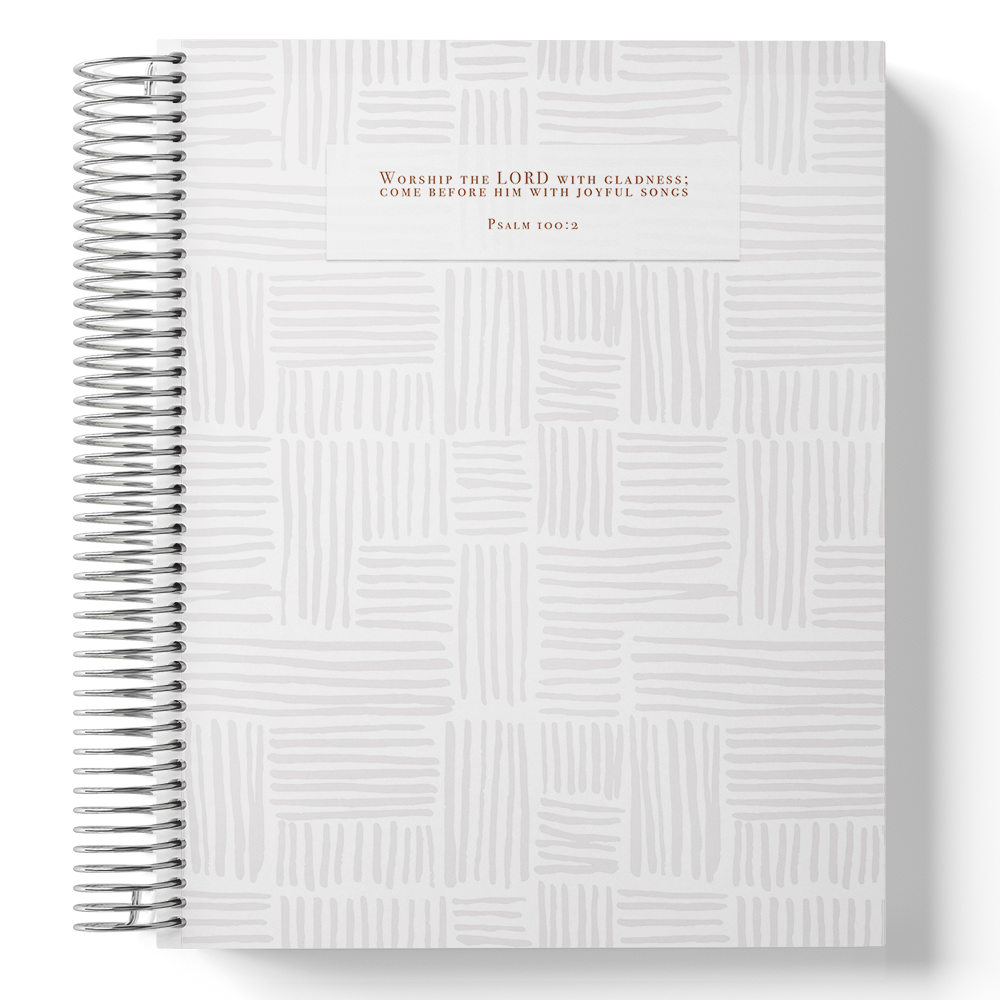 "Come before Him" Minimal CM Planner