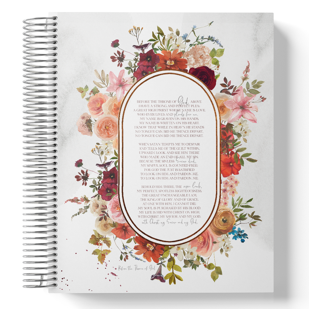 ₀₉. "Before the throne of God"  Classic CM Planner