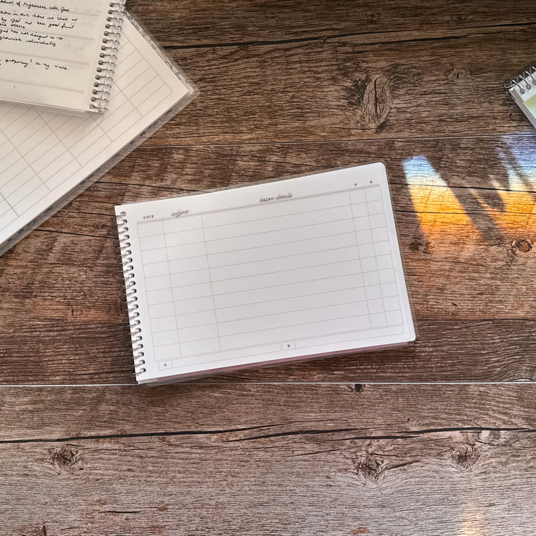 Lessons Logbook