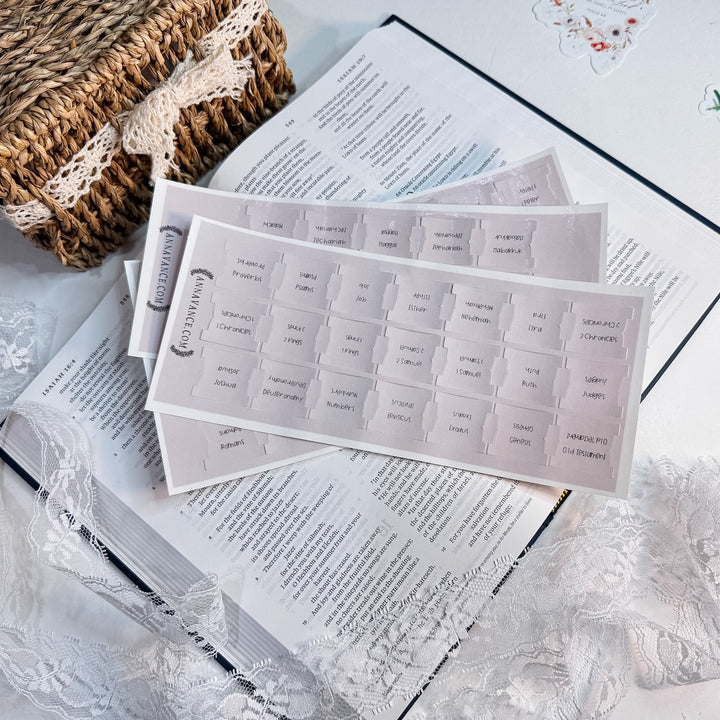 Bible Tabs Muted Violet