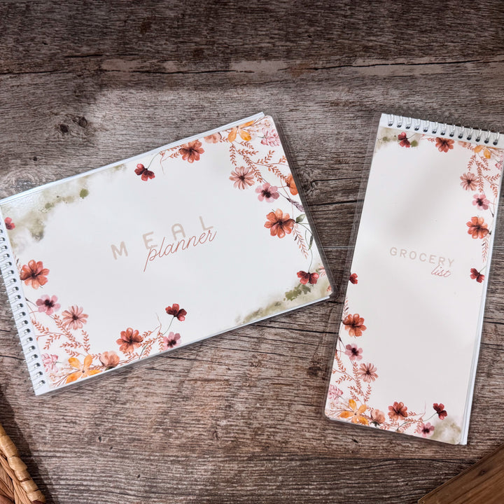 "floral" Meal Planner