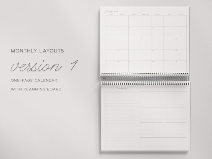 Months at a Glance
