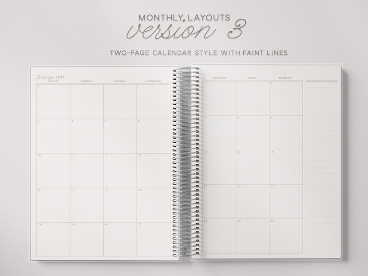 Months at a Glance