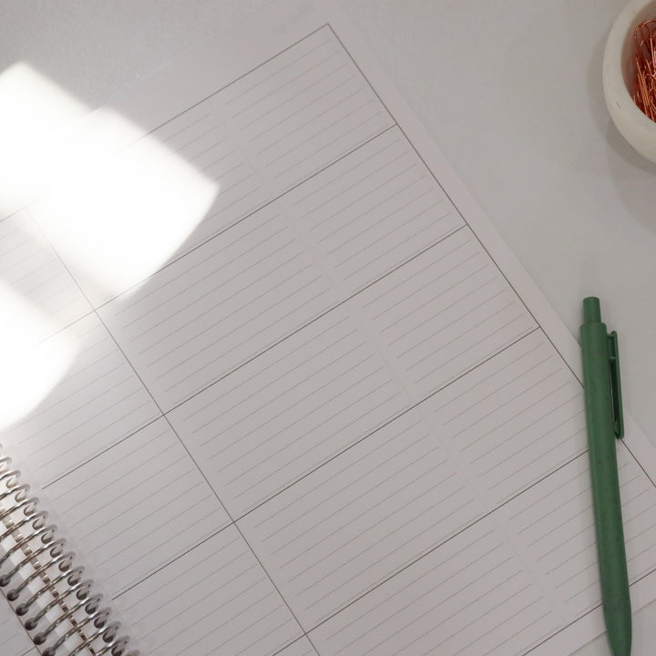 Weekly Homeschool Planner