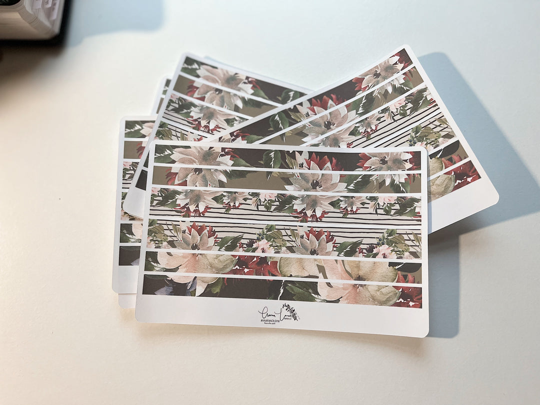 Death no more | washi sheet
