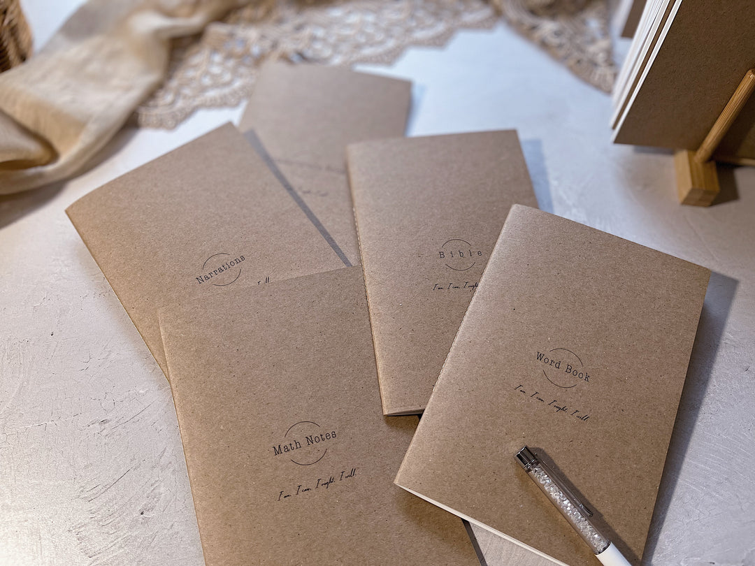 Personalized Kraft Stitched Journals