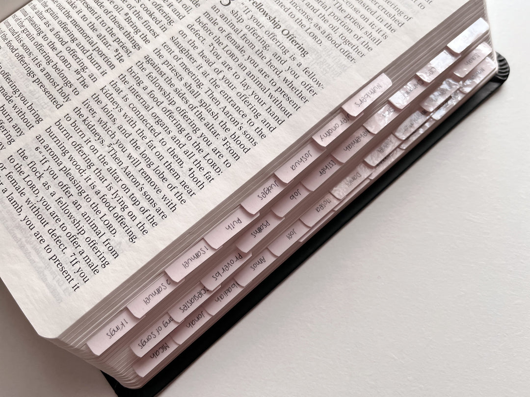 Bible Tabs Muted Violet